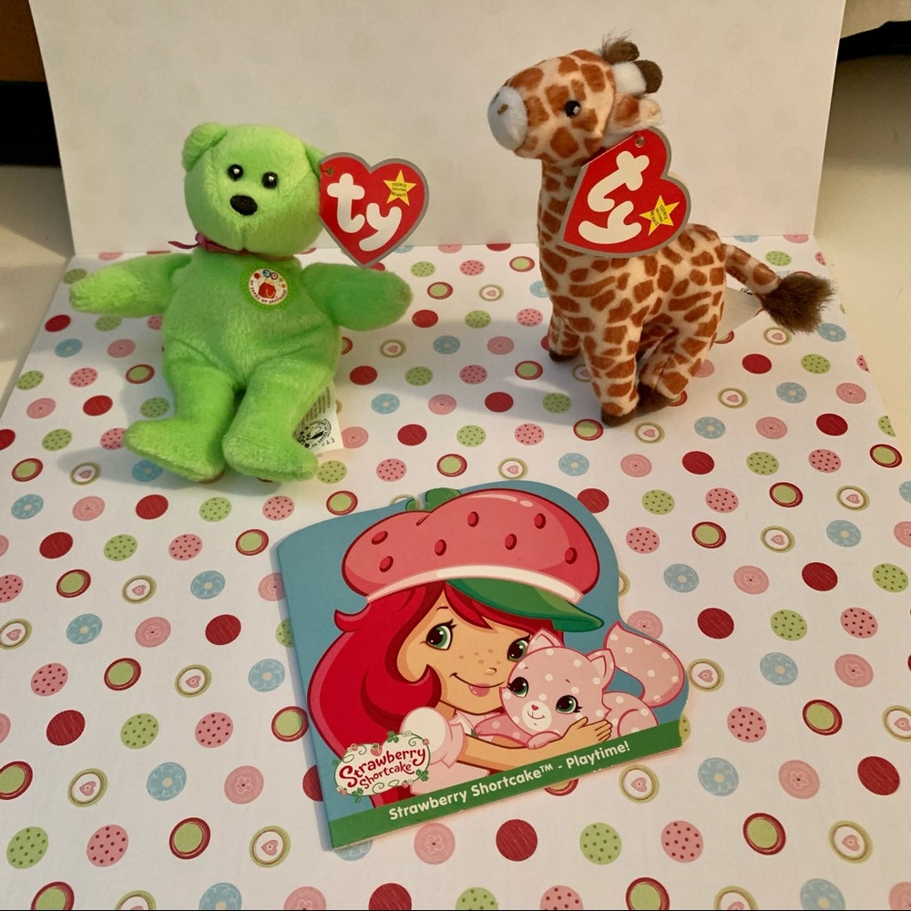 McDonald’s Happy Meal Ty & Strawberry Shortcake set
